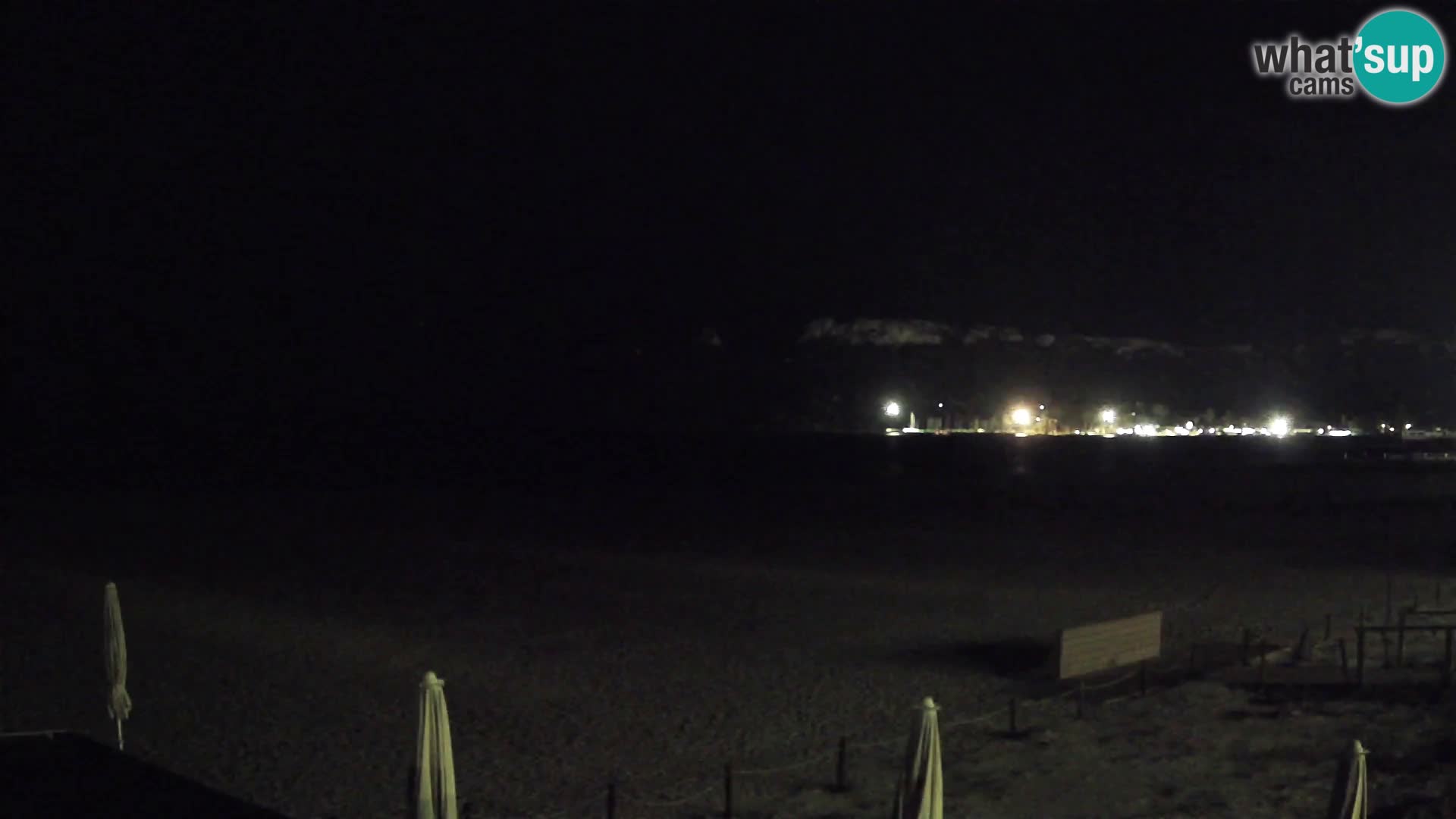 Webcam spiaggia del Poetto | Cagliari | Sardegna