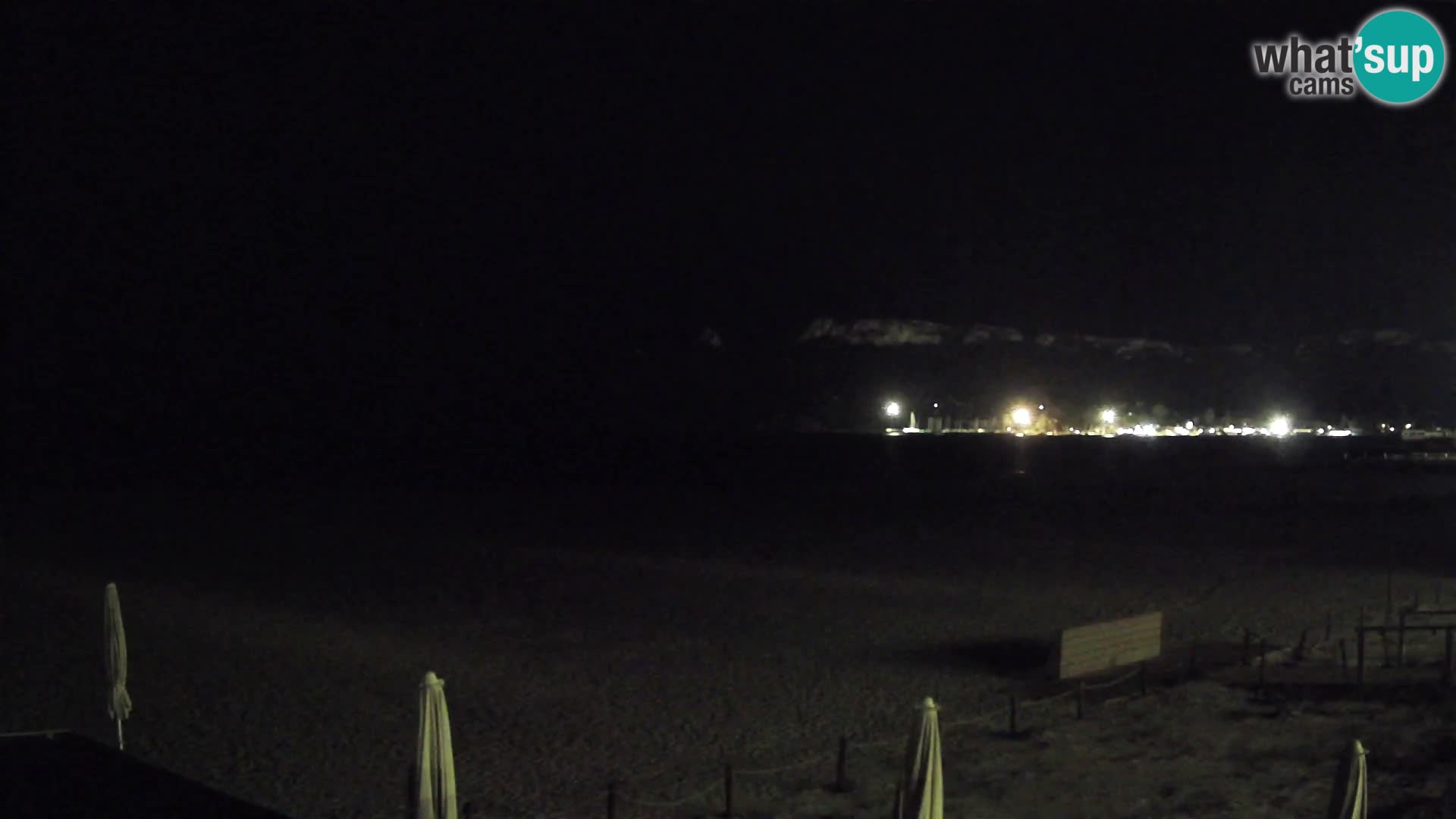 Webcam spiaggia del Poetto | Cagliari | Sardegna