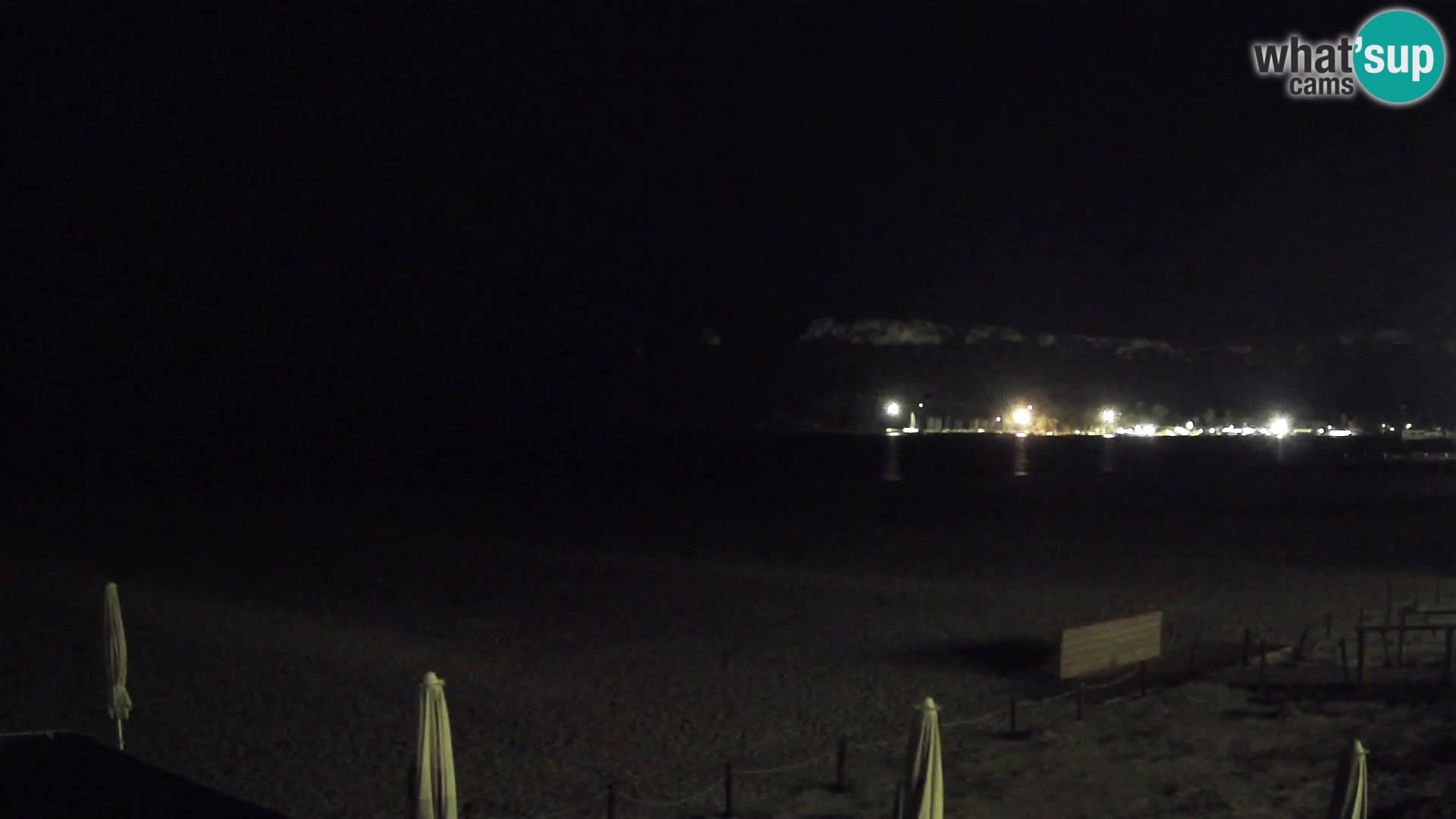 Poetto beach webcam | Cagliari | Sardinia