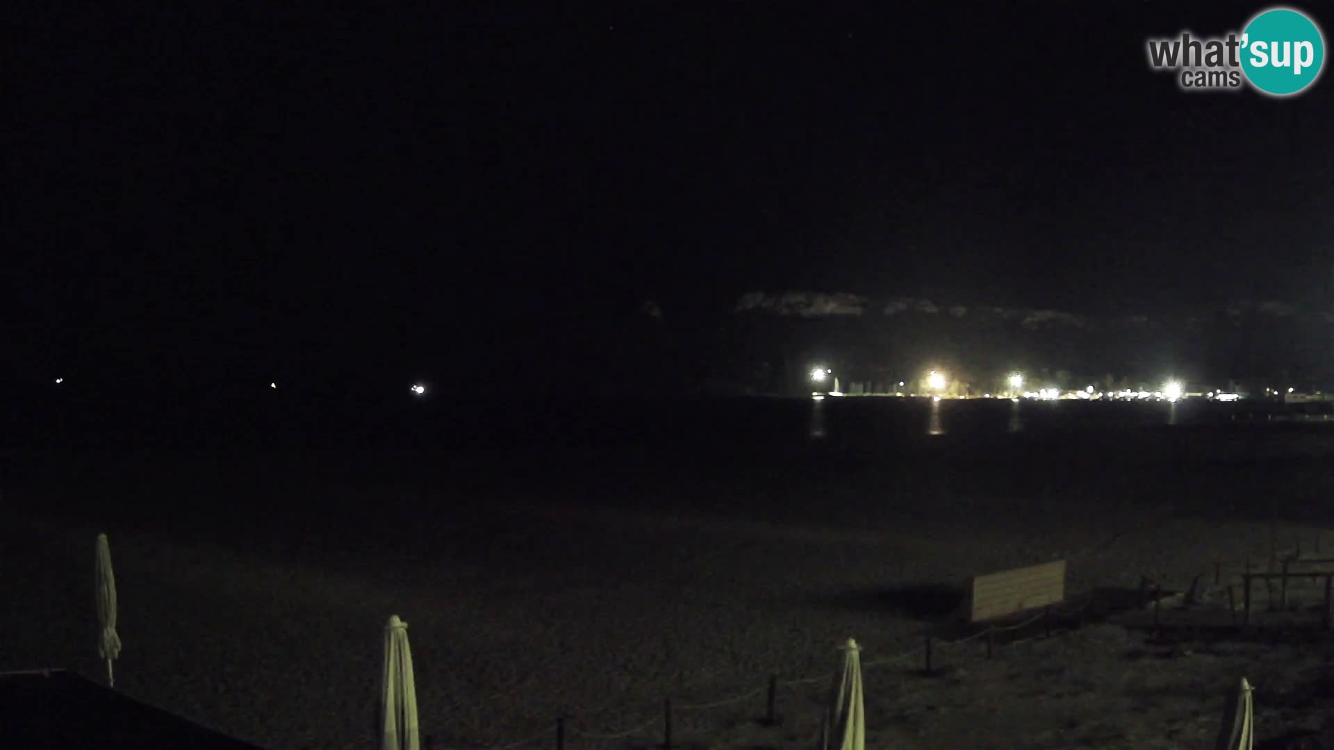 Webcam plage de Poetto | Cagliari | Sardaigne