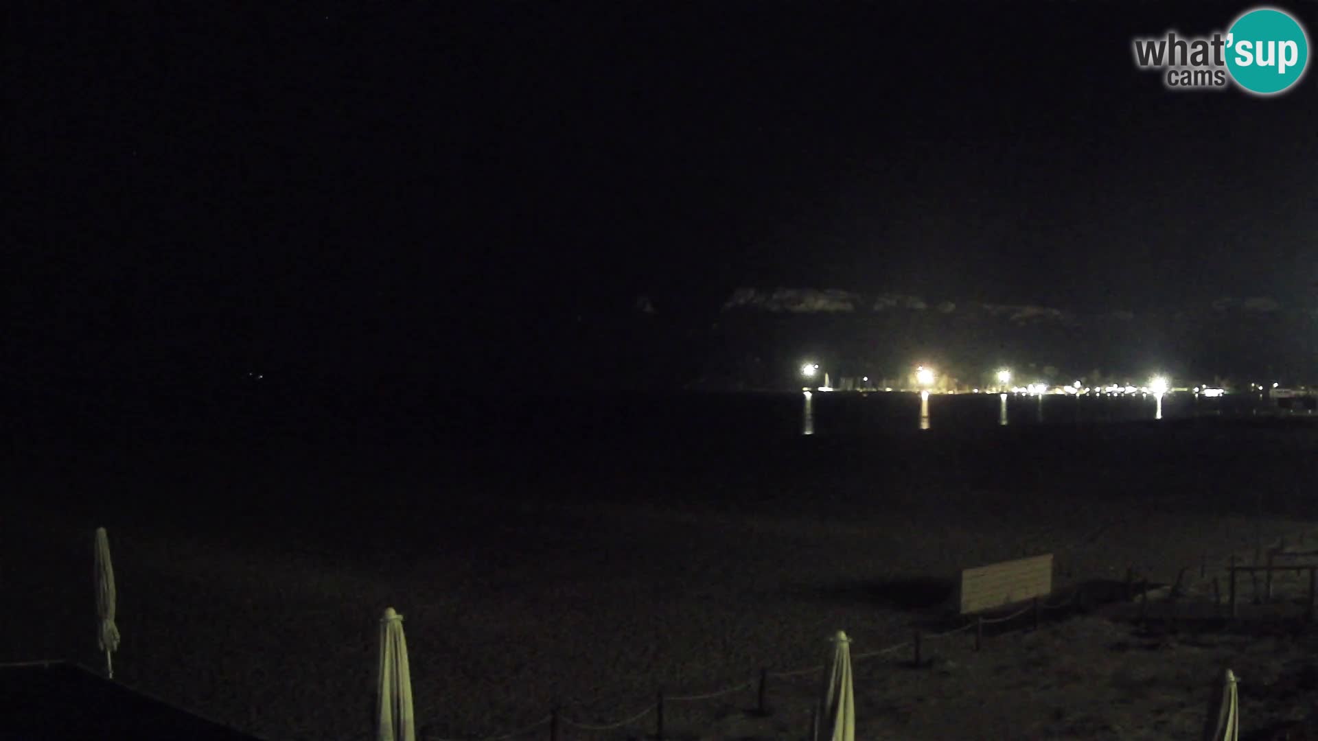 Poetto beach webcam | Cagliari | Sardinija