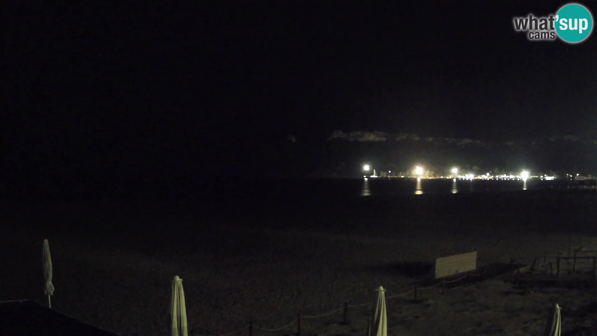 Webcam spiaggia del Poetto | Cagliari | Sardegna