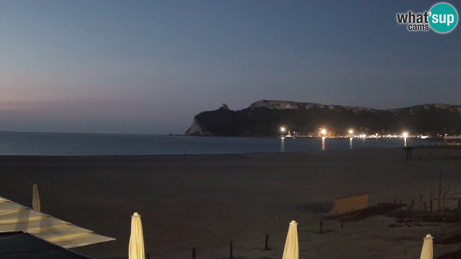 Webcam playa de Poetto | Cagliari | Cerdeña