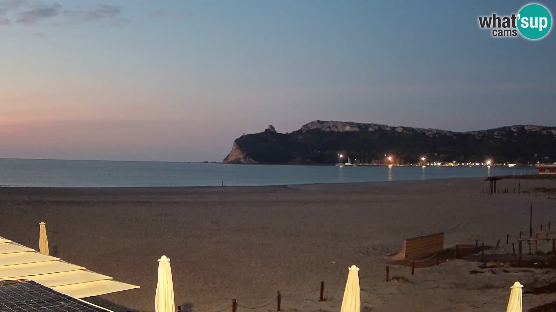 Webcam plage de Poetto | Cagliari | Sardaigne
