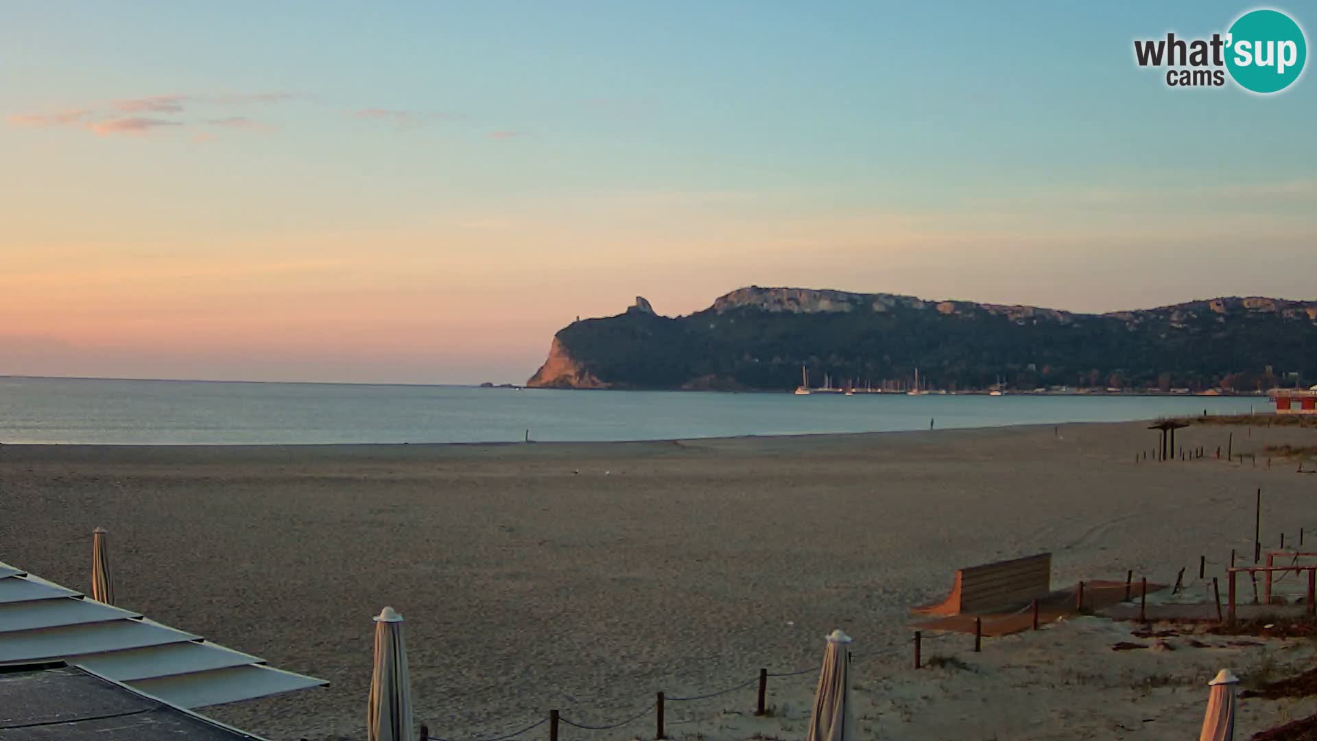 Webcam spiaggia del Poetto | Cagliari | Sardegna