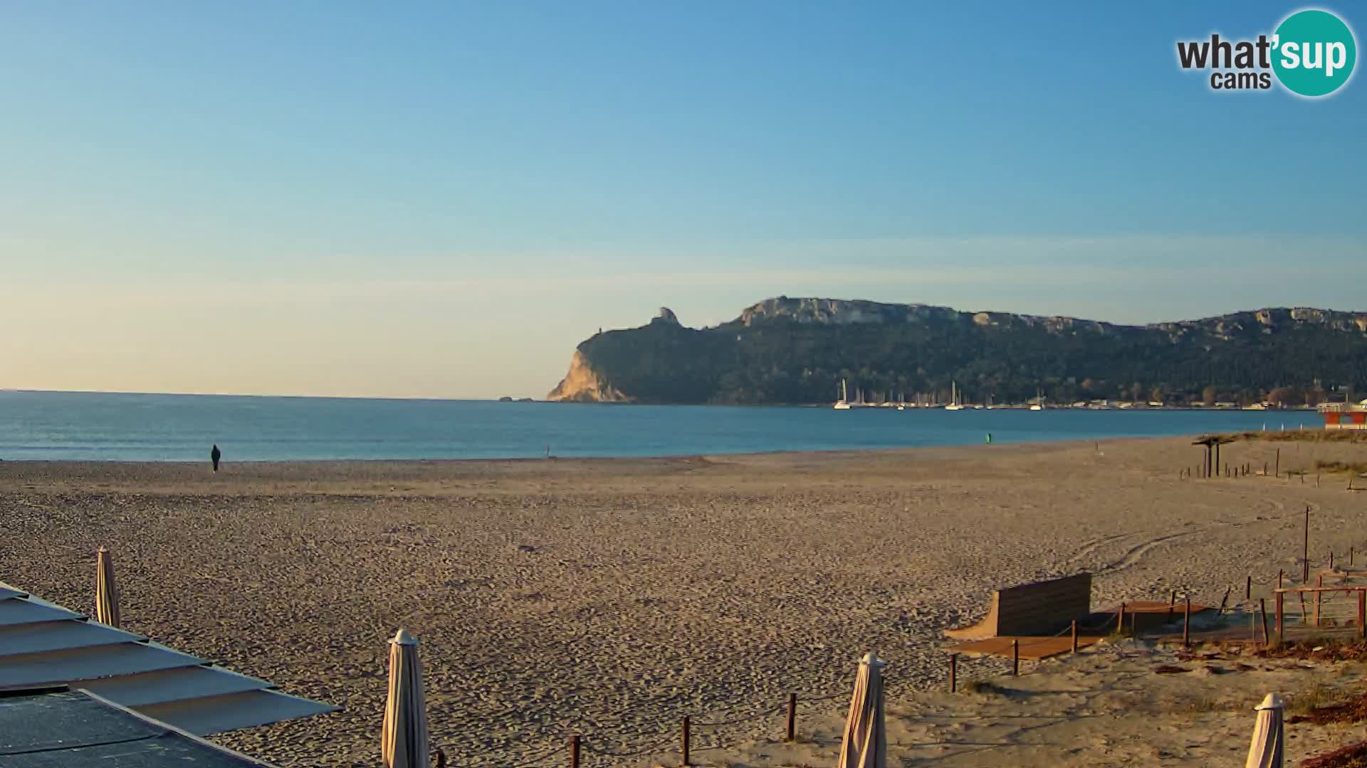 Poetto Strand Webcam | Cagliari | Sardinien