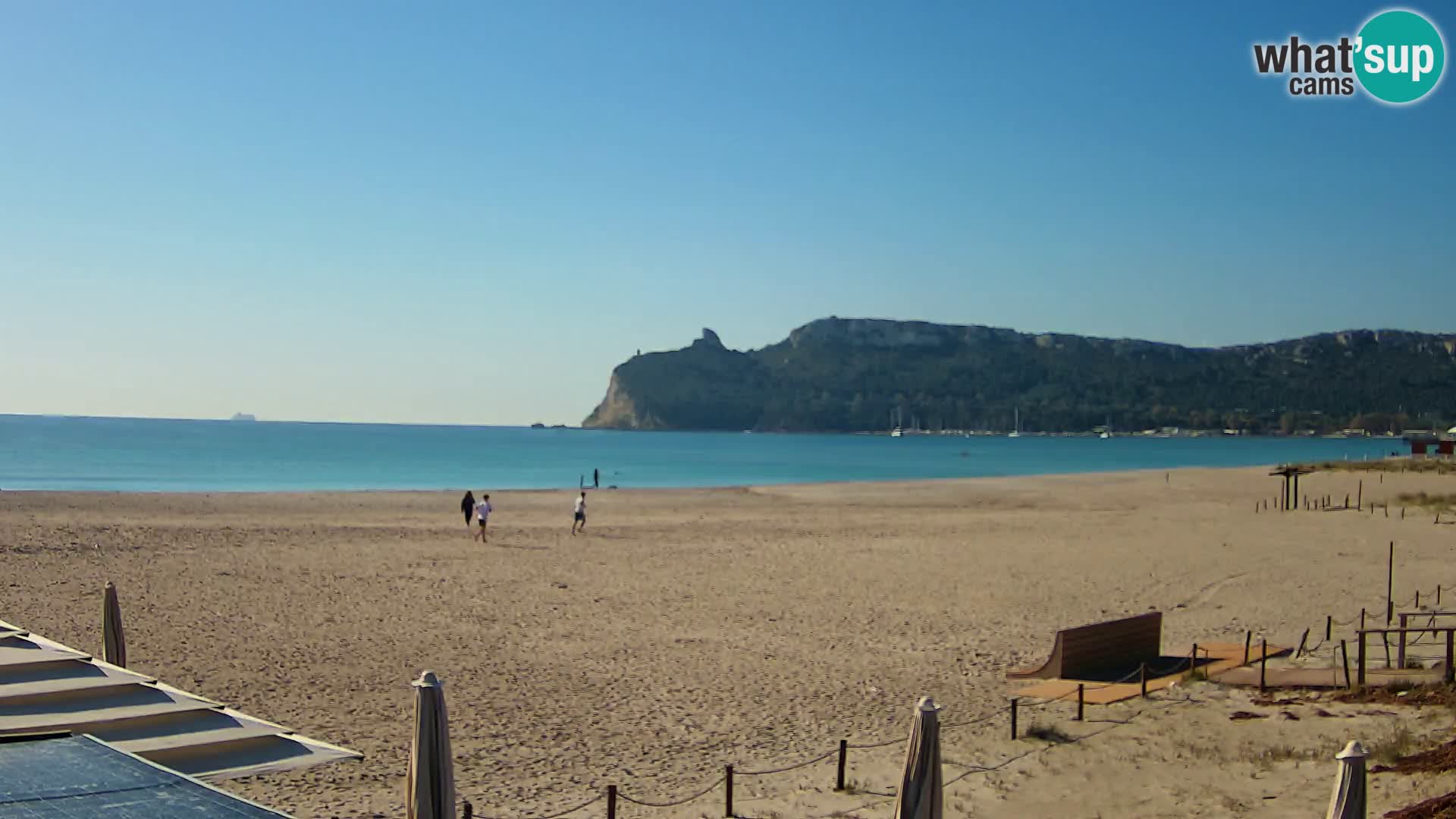 Poetto beach webcam | Cagliari | Sardinia