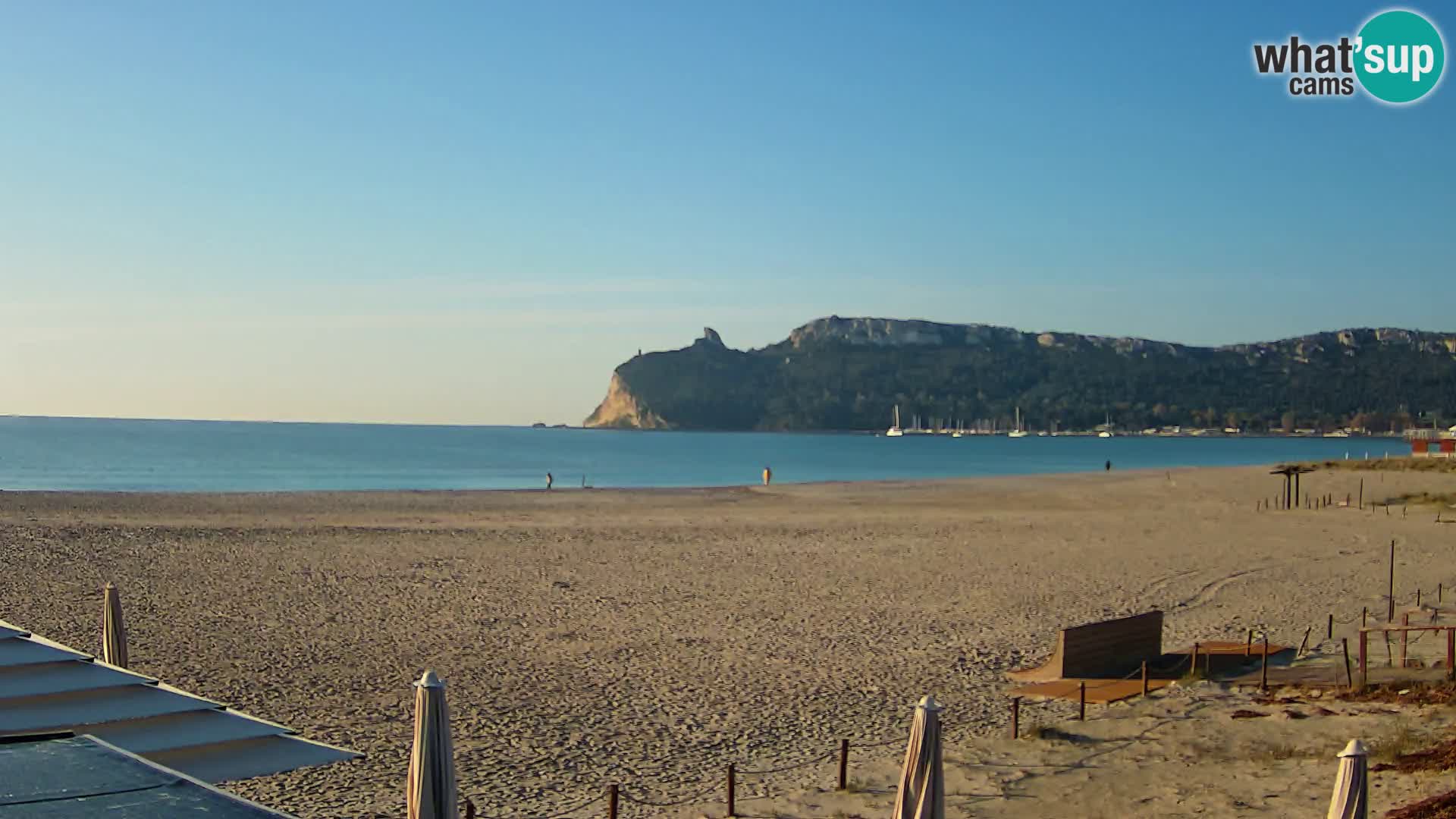 Webcam spiaggia del Poetto | Cagliari | Sardegna
