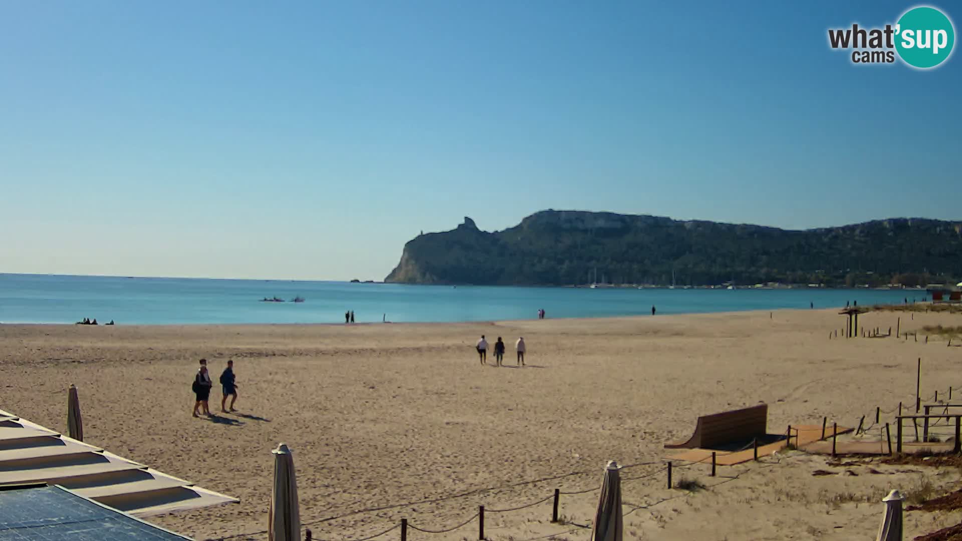 Webcam plage de Poetto | Cagliari | Sardaigne