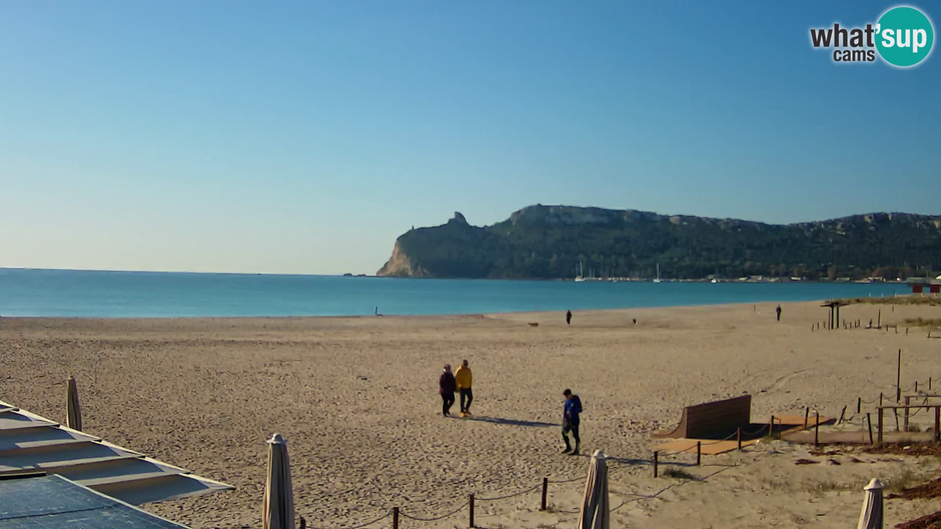 Poetto beach webcam | Cagliari | Sardinia