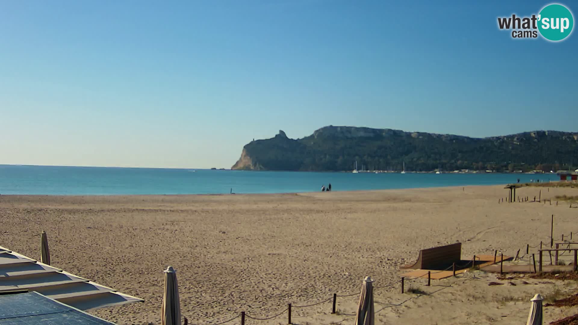 Poetto Strand Webcam | Cagliari | Sardinien