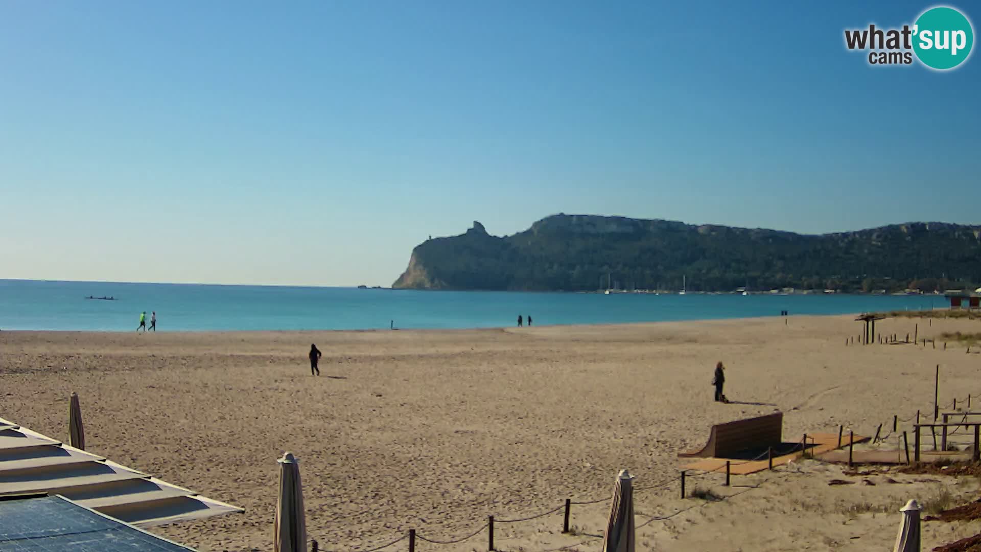 Webcam playa de Poetto | Cagliari | Cerdeña