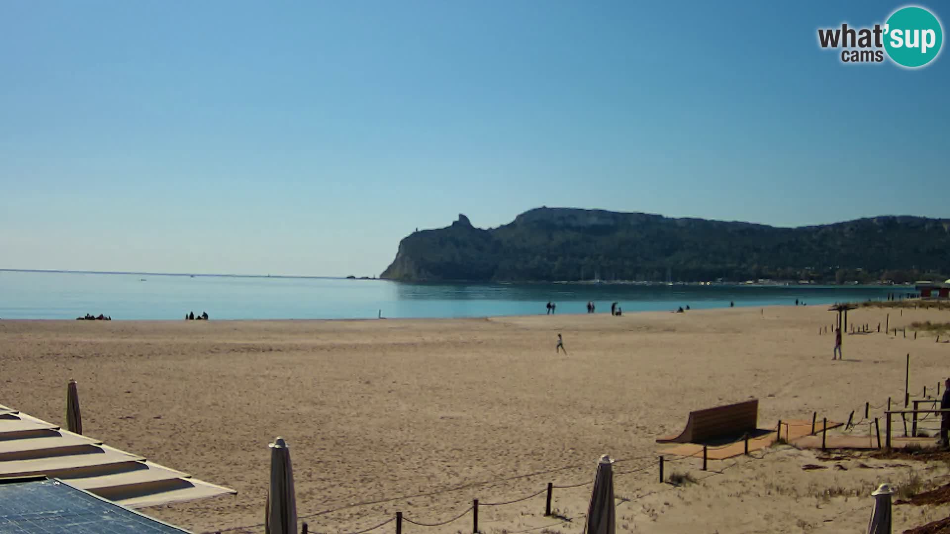Webcam playa de Poetto | Cagliari | Cerdeña