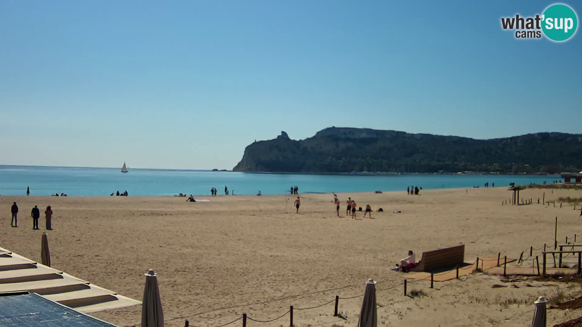 Webcam spiaggia del Poetto | Cagliari | Sardegna