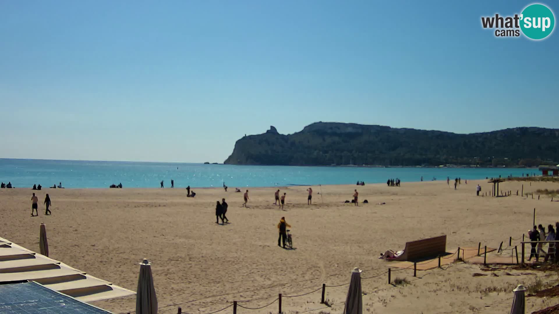 Webcam spiaggia del Poetto | Cagliari | Sardegna