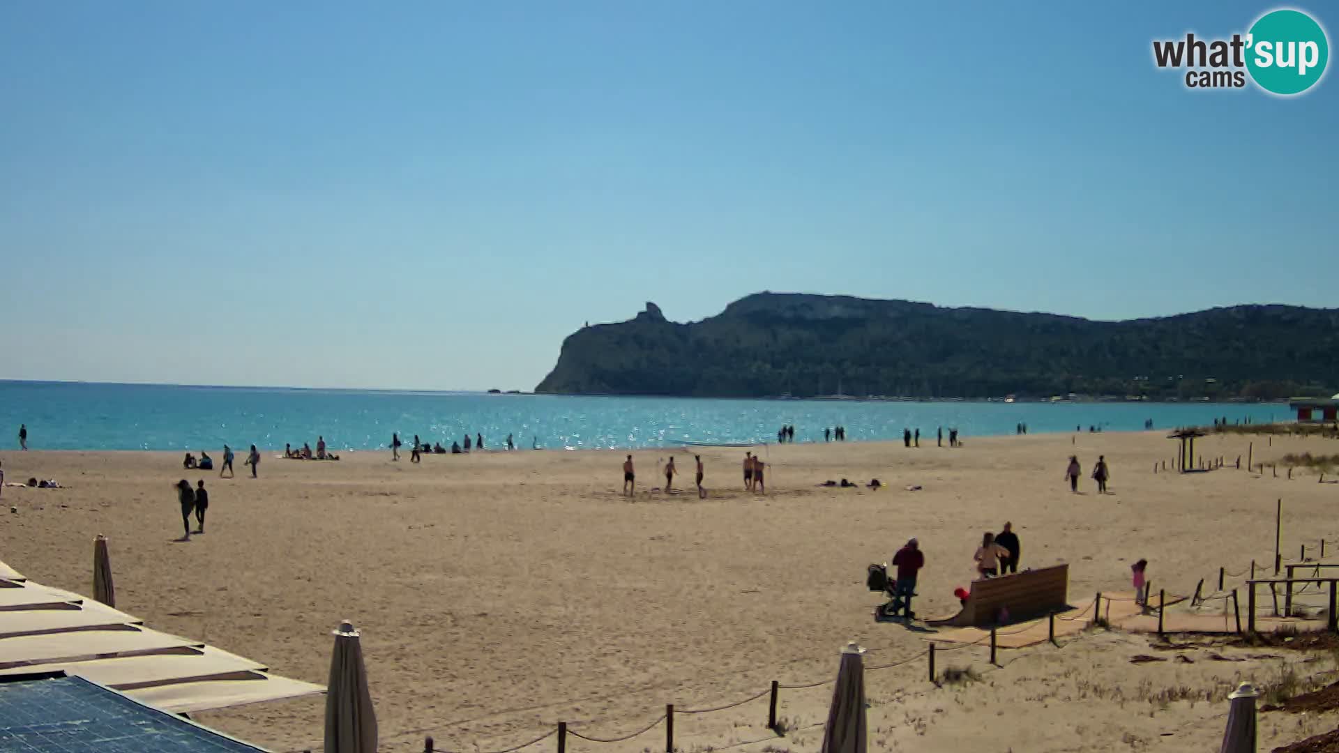 Webcam plage de Poetto | Cagliari | Sardaigne