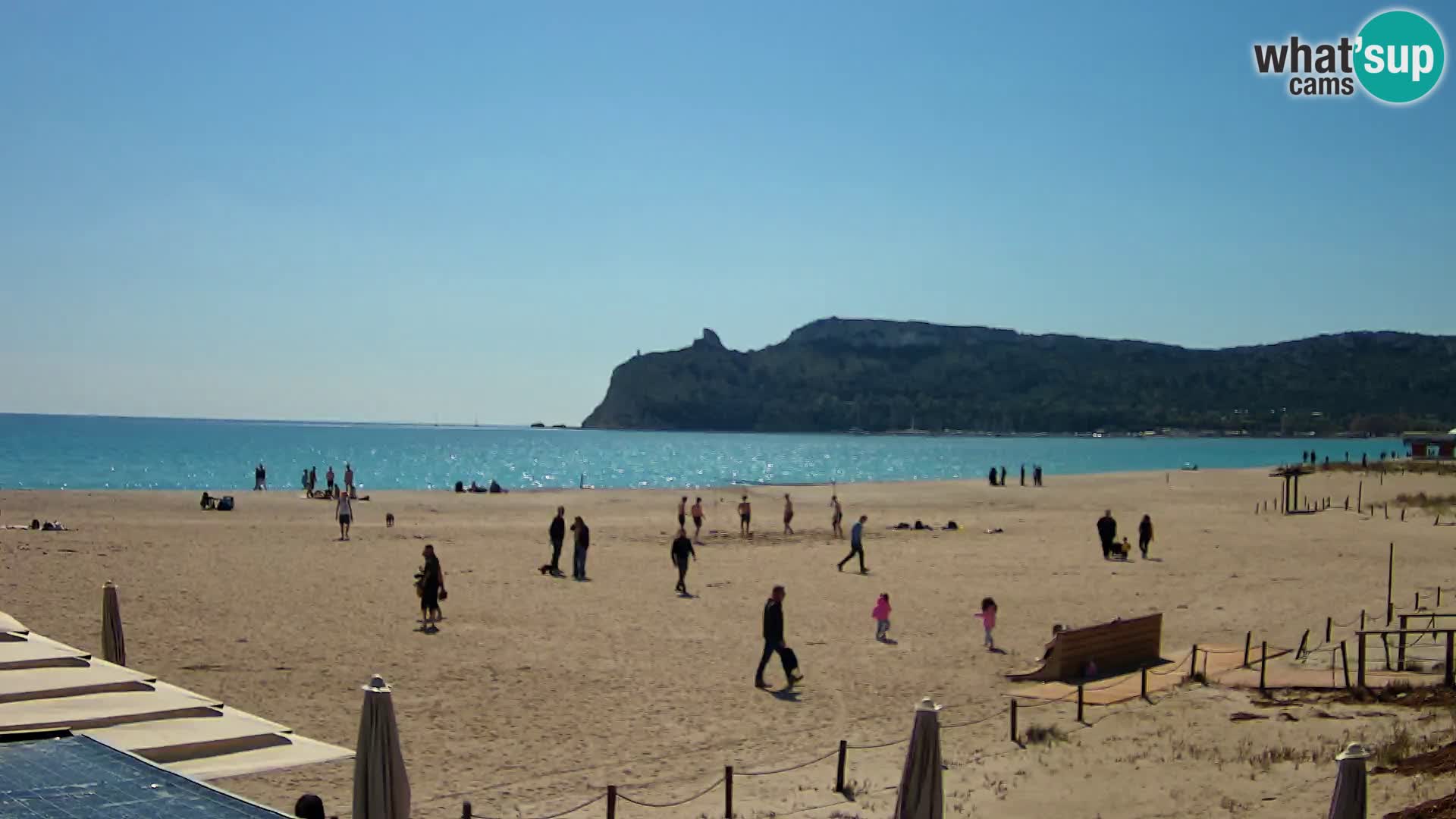 Webcam spiaggia del Poetto | Cagliari | Sardegna
