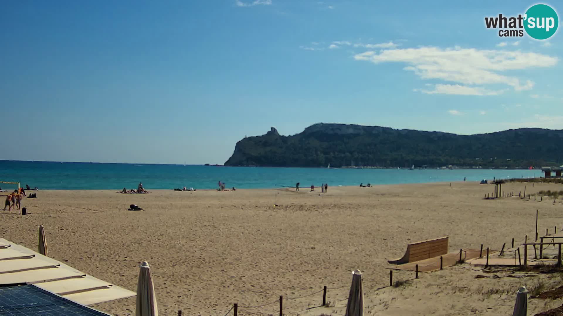 Webcam spiaggia del Poetto | Cagliari | Sardegna