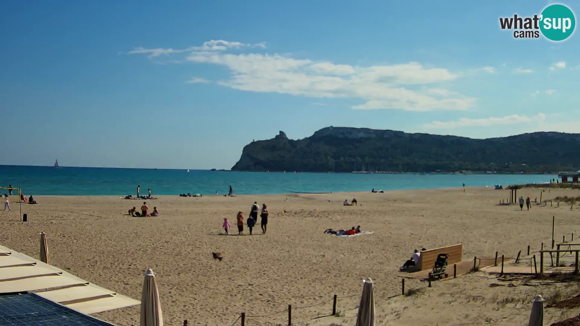 Webcam spiaggia del Poetto | Cagliari | Sardegna