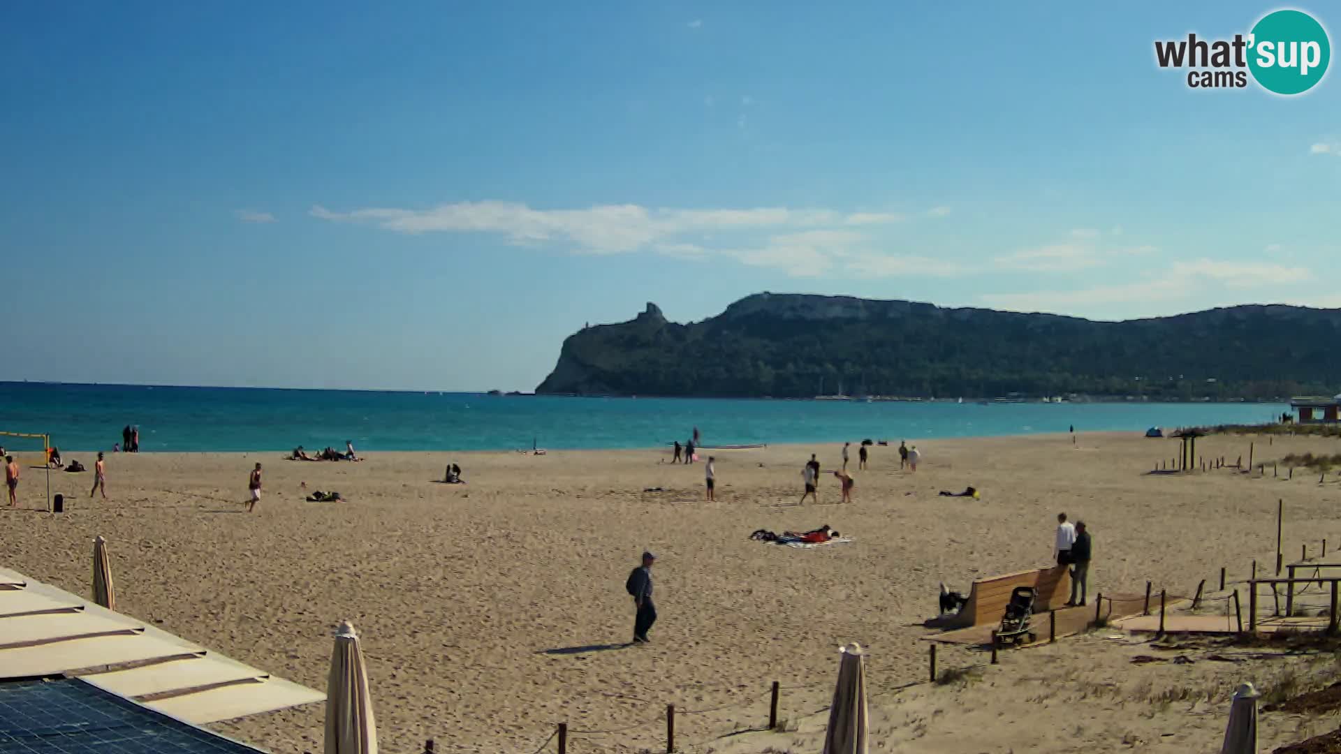 Poetto beach webcam | Cagliari | Sardinia