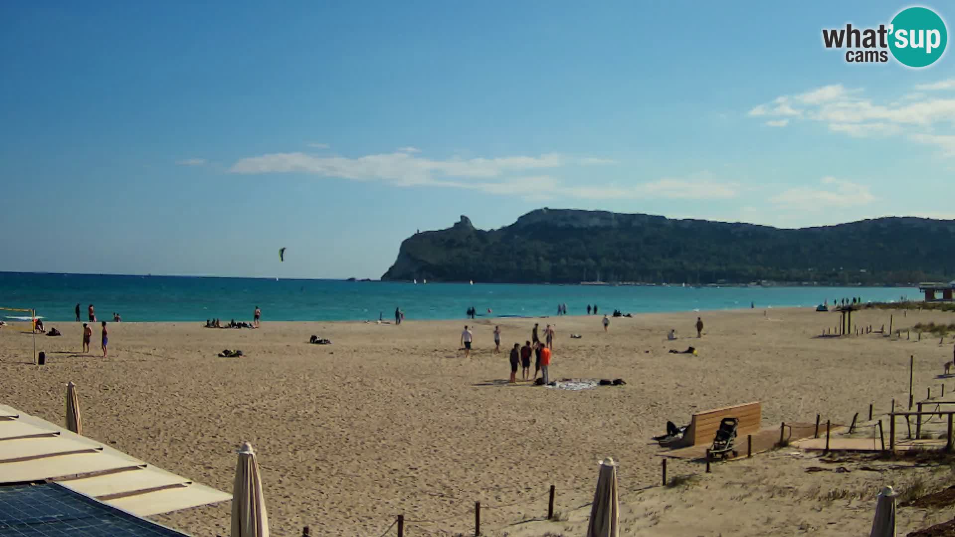Poetto beach webcam | Cagliari | Sardinija