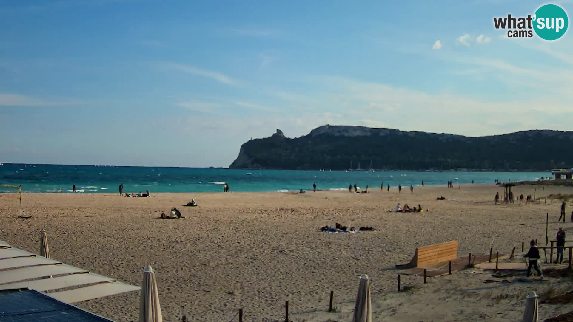 Webcam spiaggia del Poetto | Cagliari | Sardegna