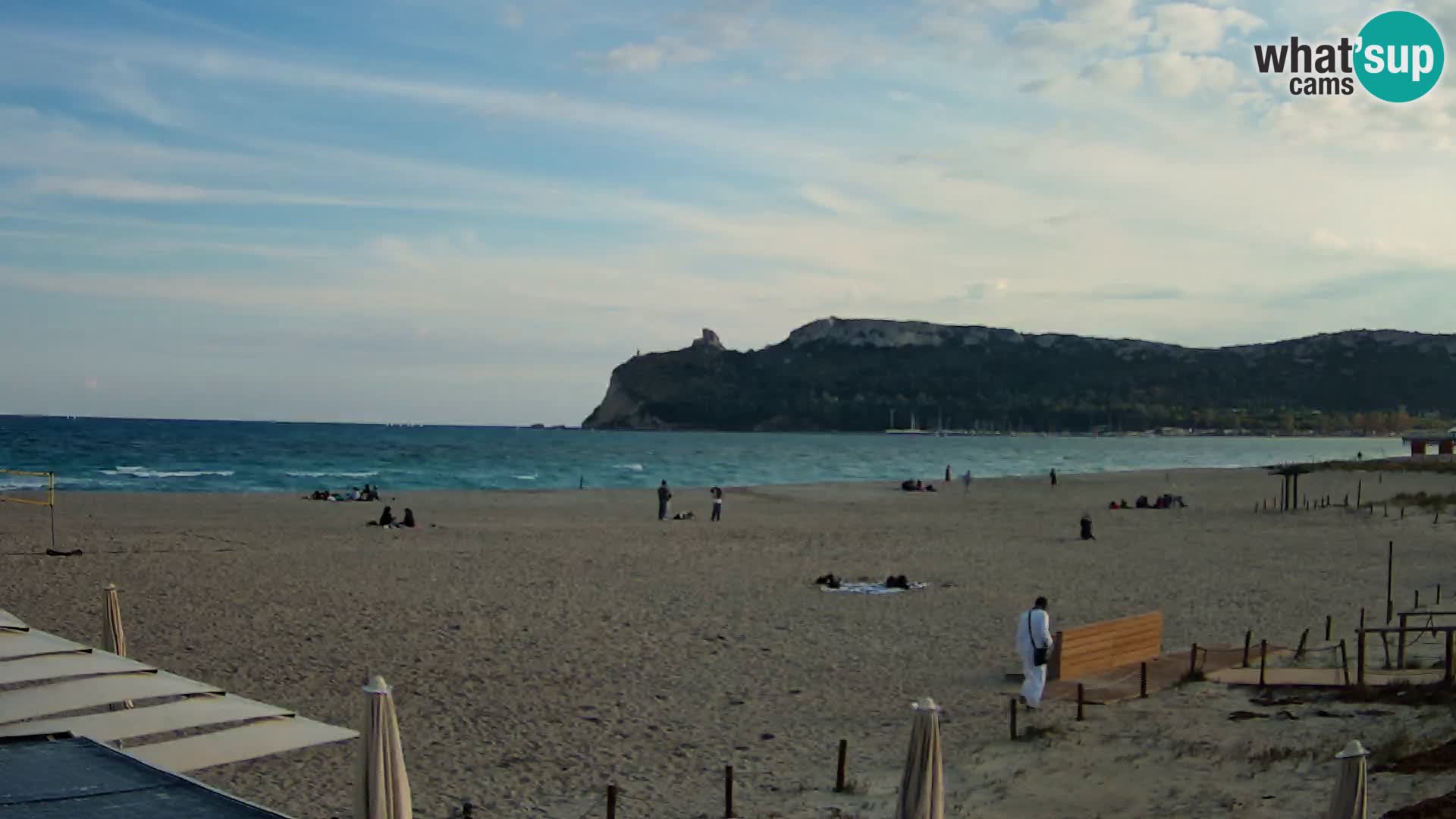 Webcam plage de Poetto | Cagliari | Sardaigne