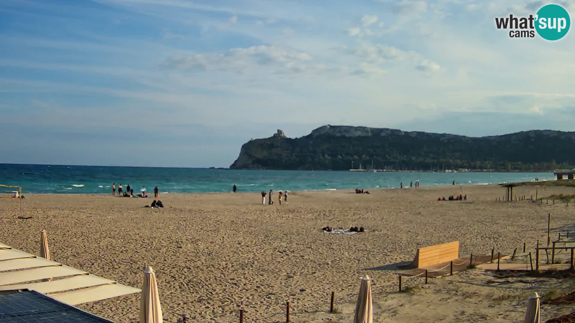 Poetto beach webcam | Cagliari | Sardinia