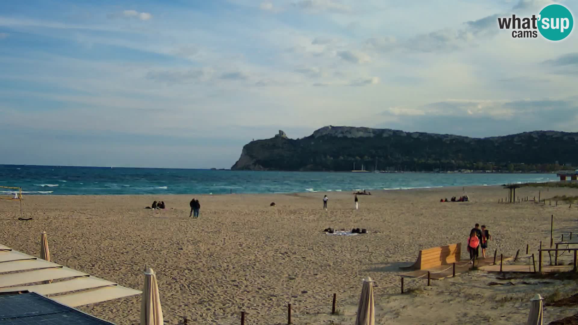 Poetto beach webcam | Cagliari | Sardinija