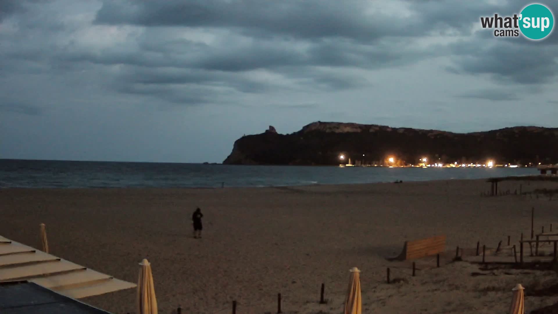 Poetto Strand Webcam | Cagliari | Sardinien