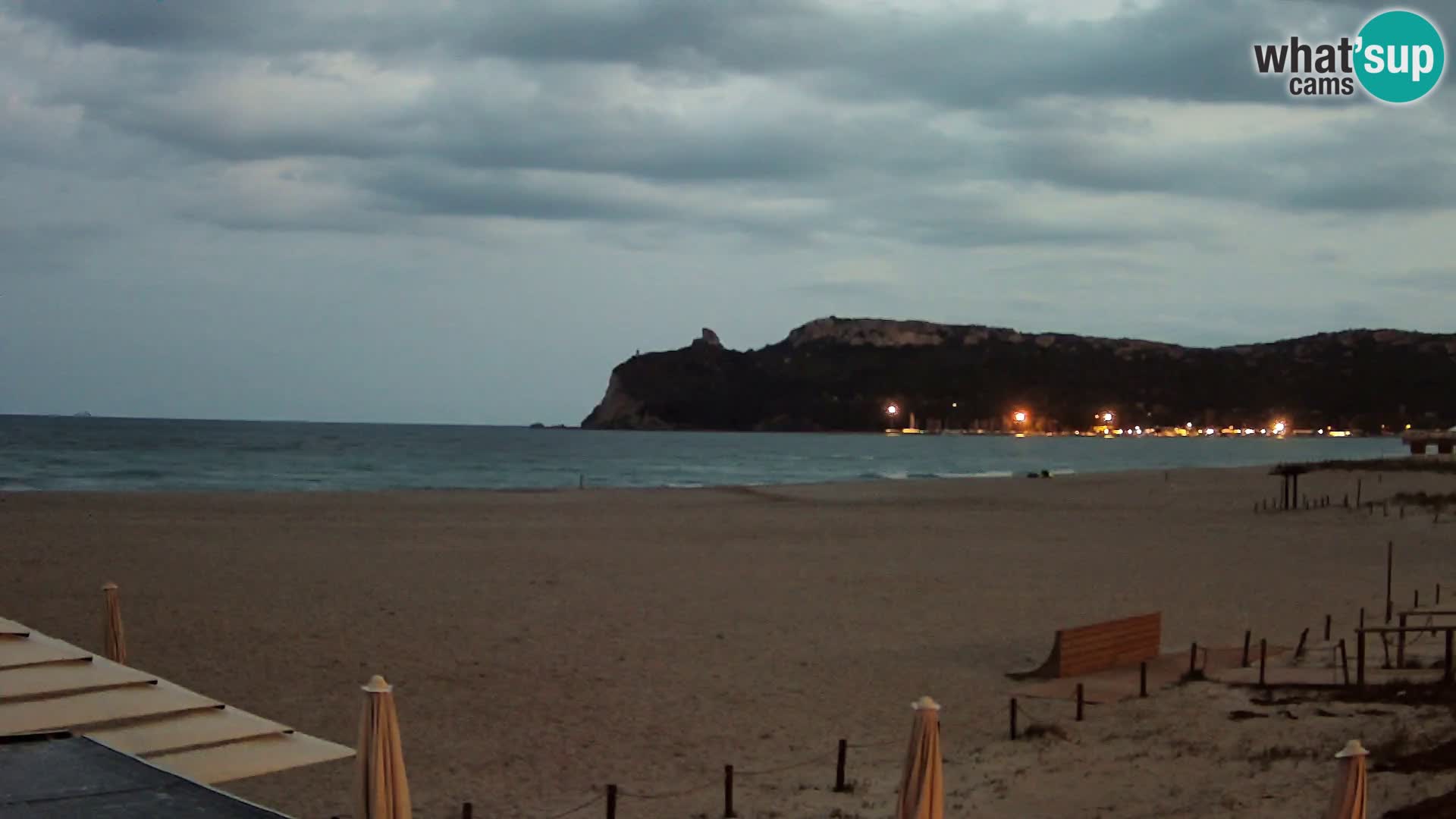 Webcam plage de Poetto | Cagliari | Sardaigne