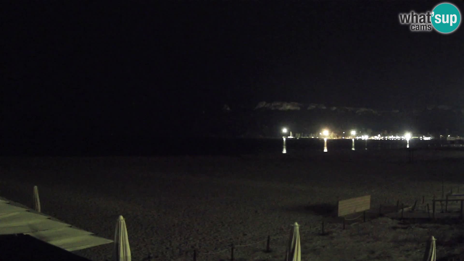 Webcam plage de Poetto | Cagliari | Sardaigne