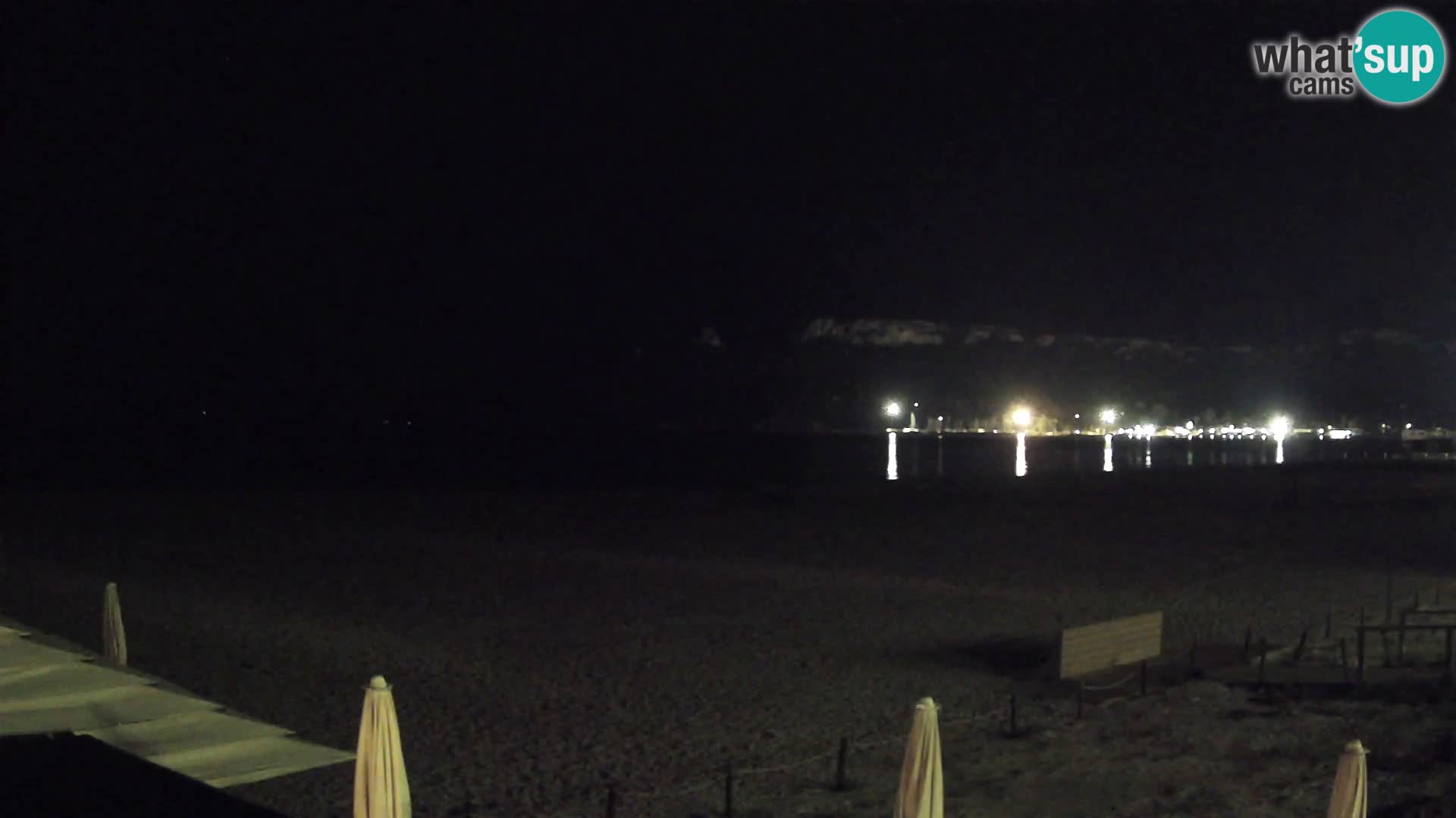 Poetto beach webcam | Cagliari | Sardinija
