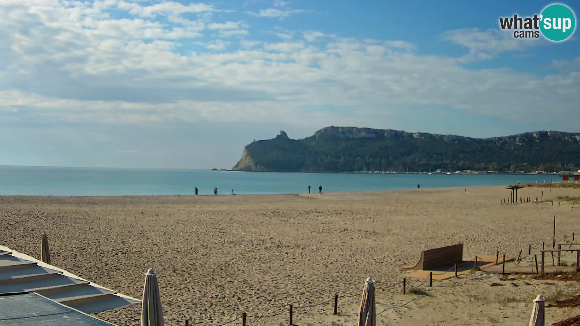 Webcam plage de Poetto | Cagliari | Sardaigne