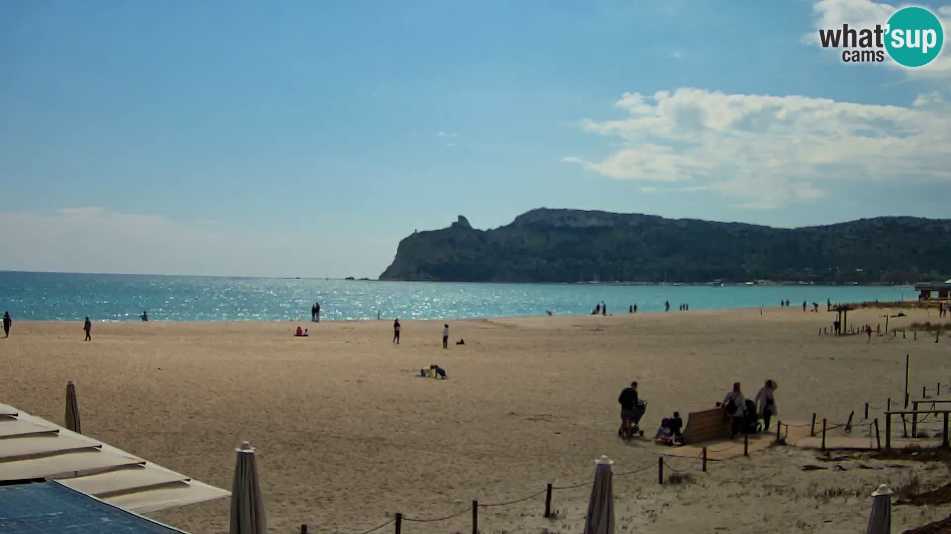 Poetto beach webcam | Cagliari | Sardinia