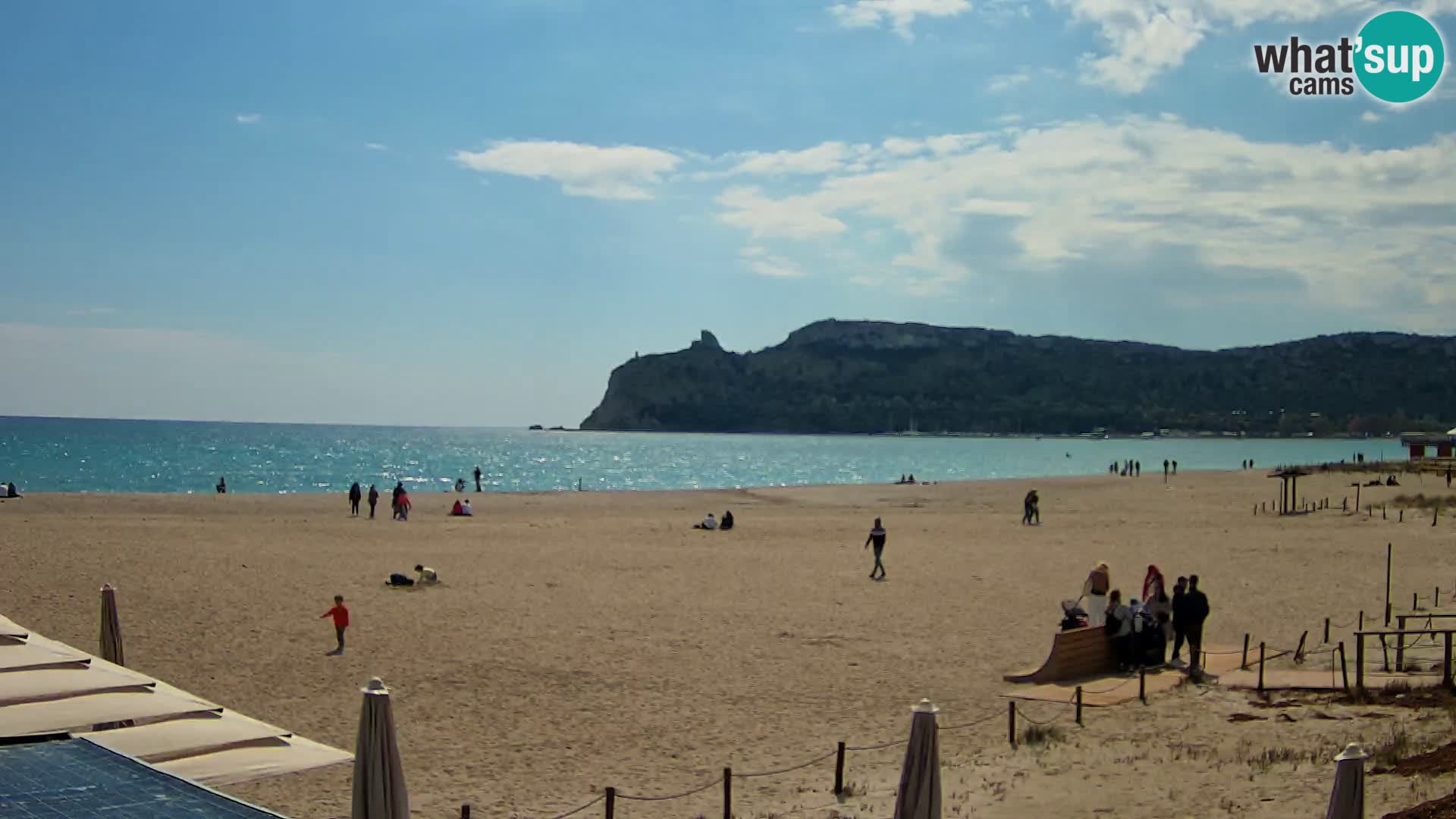 Webcam spiaggia del Poetto | Cagliari | Sardegna