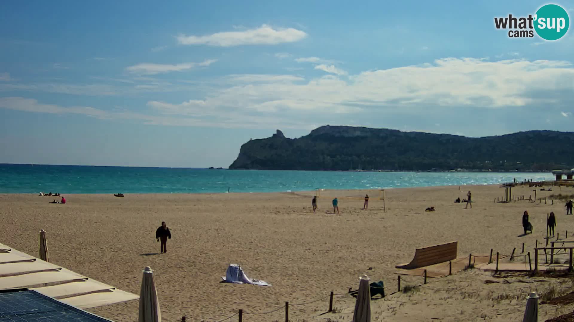 Poetto beach webcam | Cagliari | Sardinia