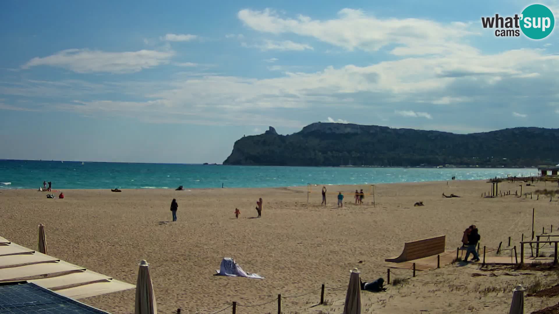 Poetto beach webcam | Cagliari | Sardinia