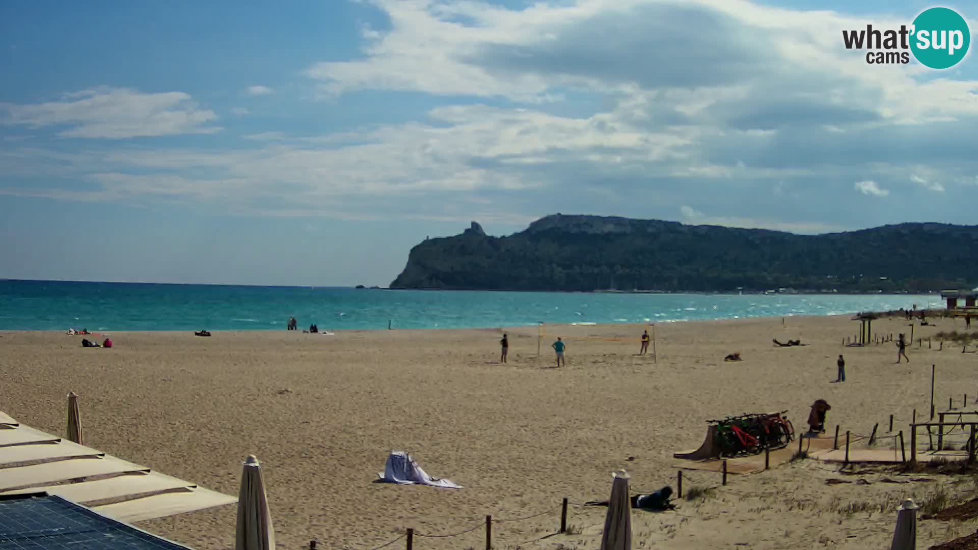 Poetto Strand Webcam | Cagliari | Sardinien