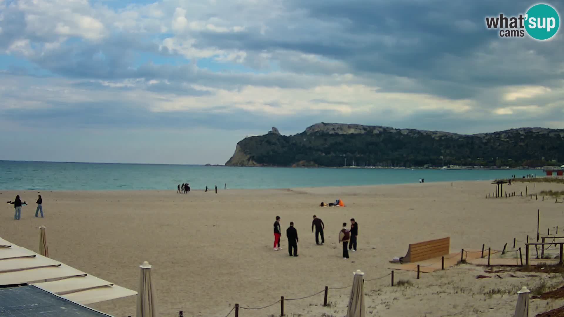 Poetto Strand Webcam | Cagliari | Sardinien