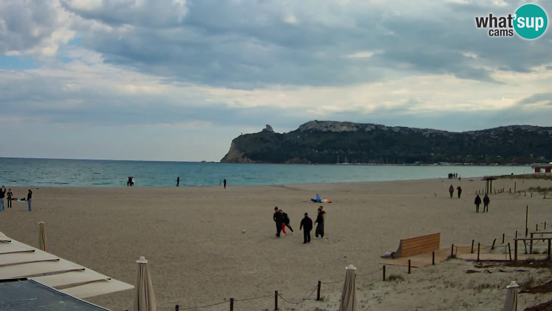 Poetto beach webcam | Cagliari | Sardinia