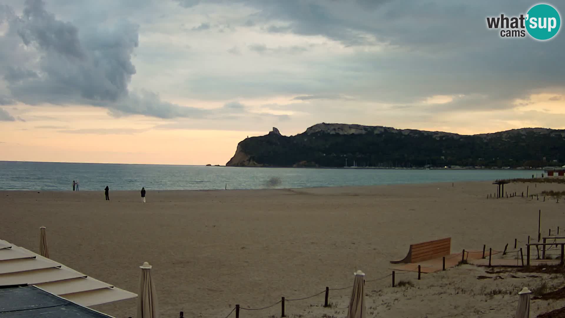 Poetto Strand Webcam | Cagliari | Sardinien