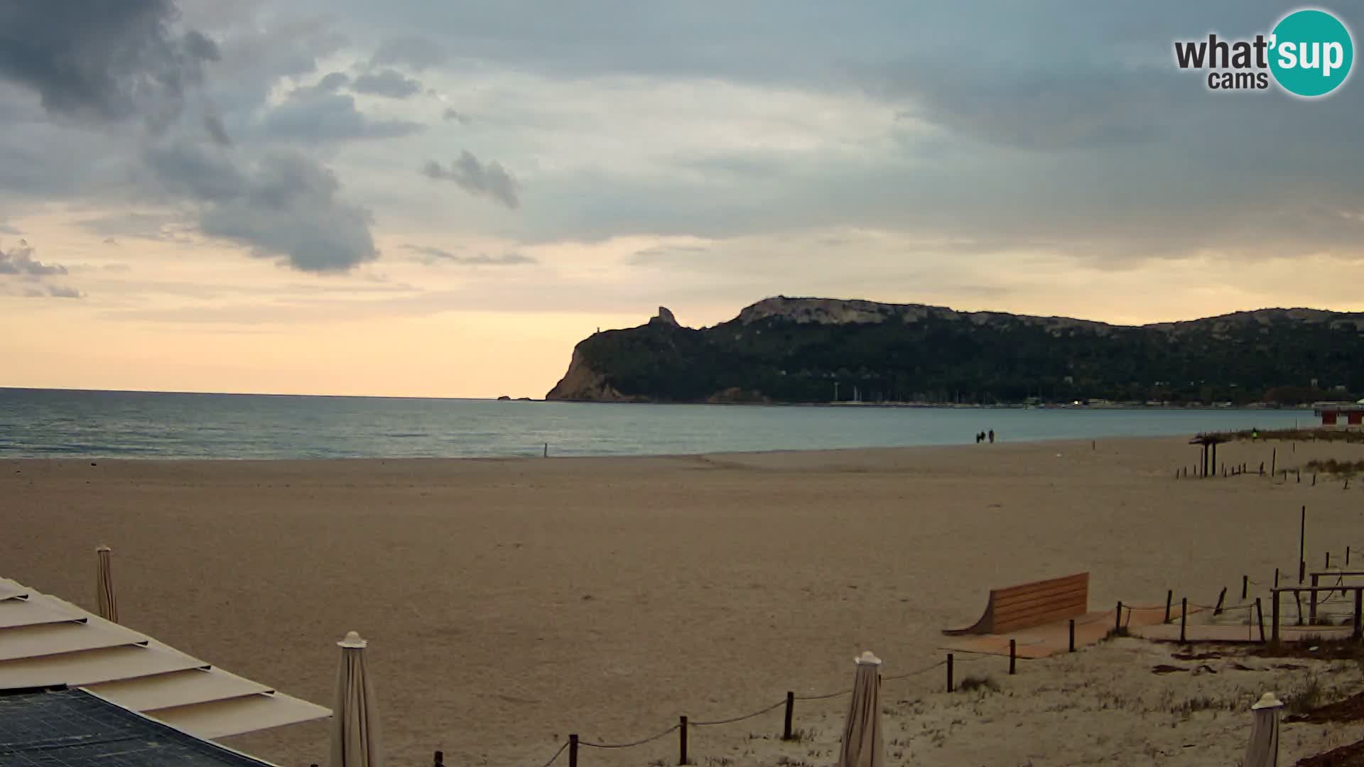 Webcam plage de Poetto | Cagliari | Sardaigne
