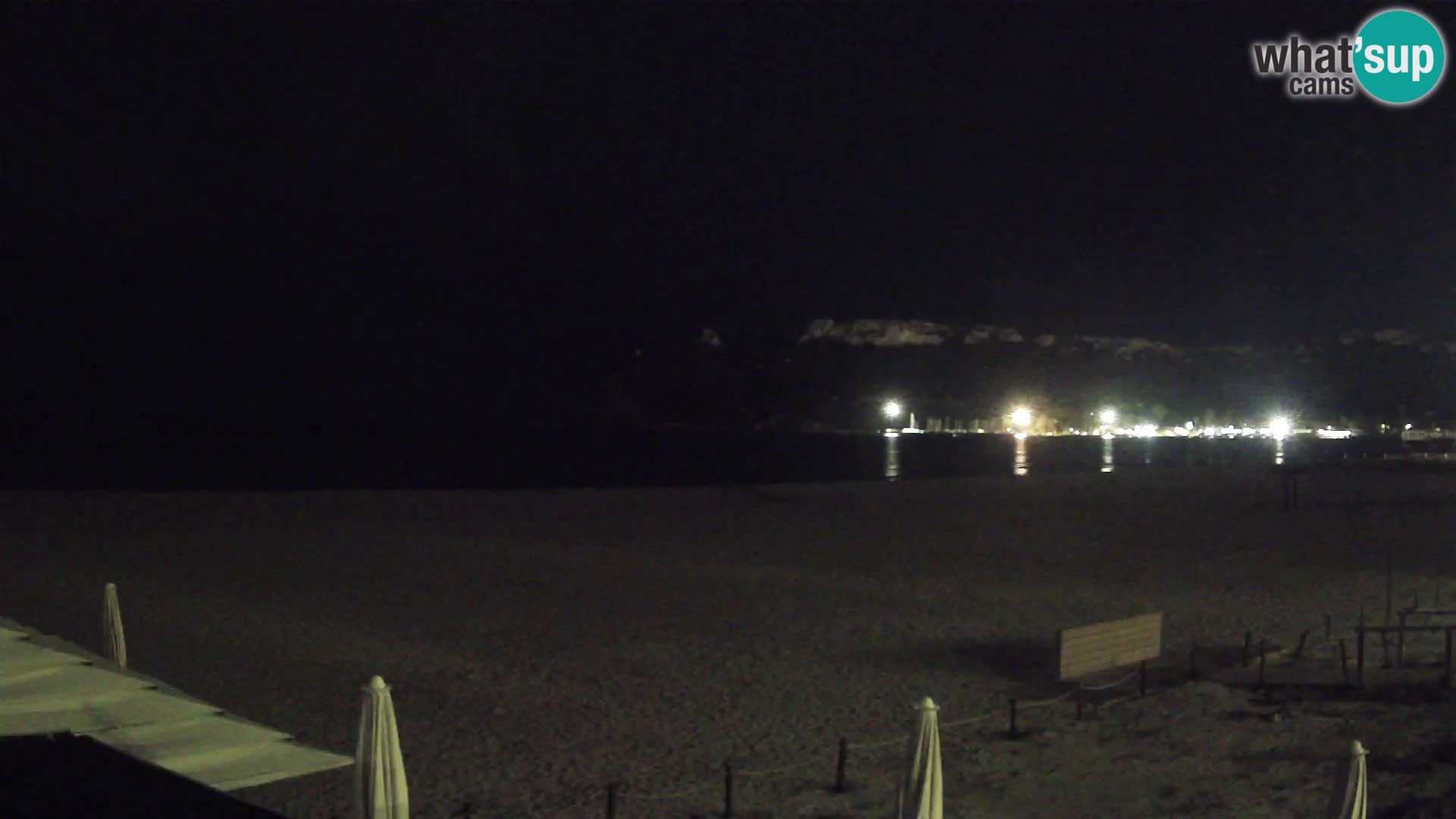 Poetto beach webcam | Cagliari | Sardinija