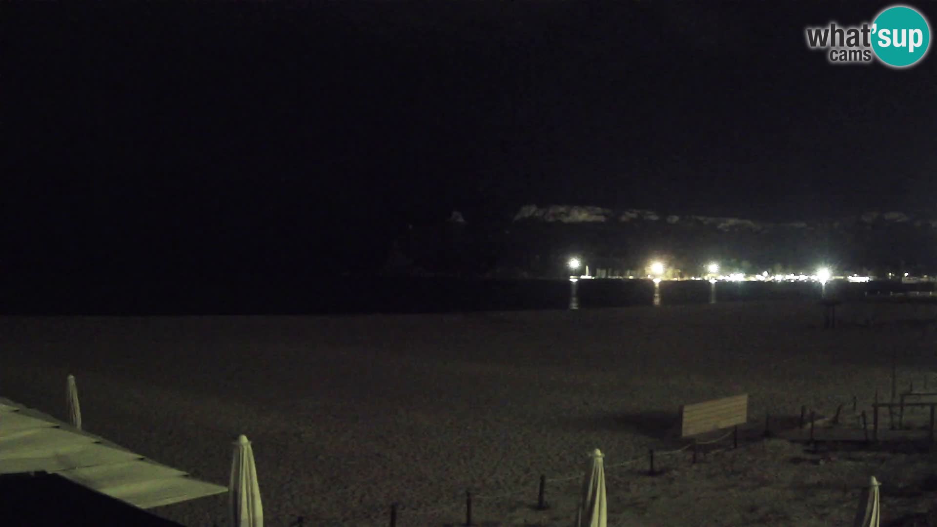 Poetto beach webcam | Cagliari | Sardinia