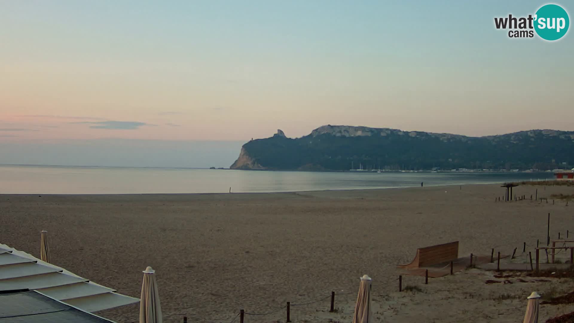 Poetto Strand Webcam | Cagliari | Sardinien