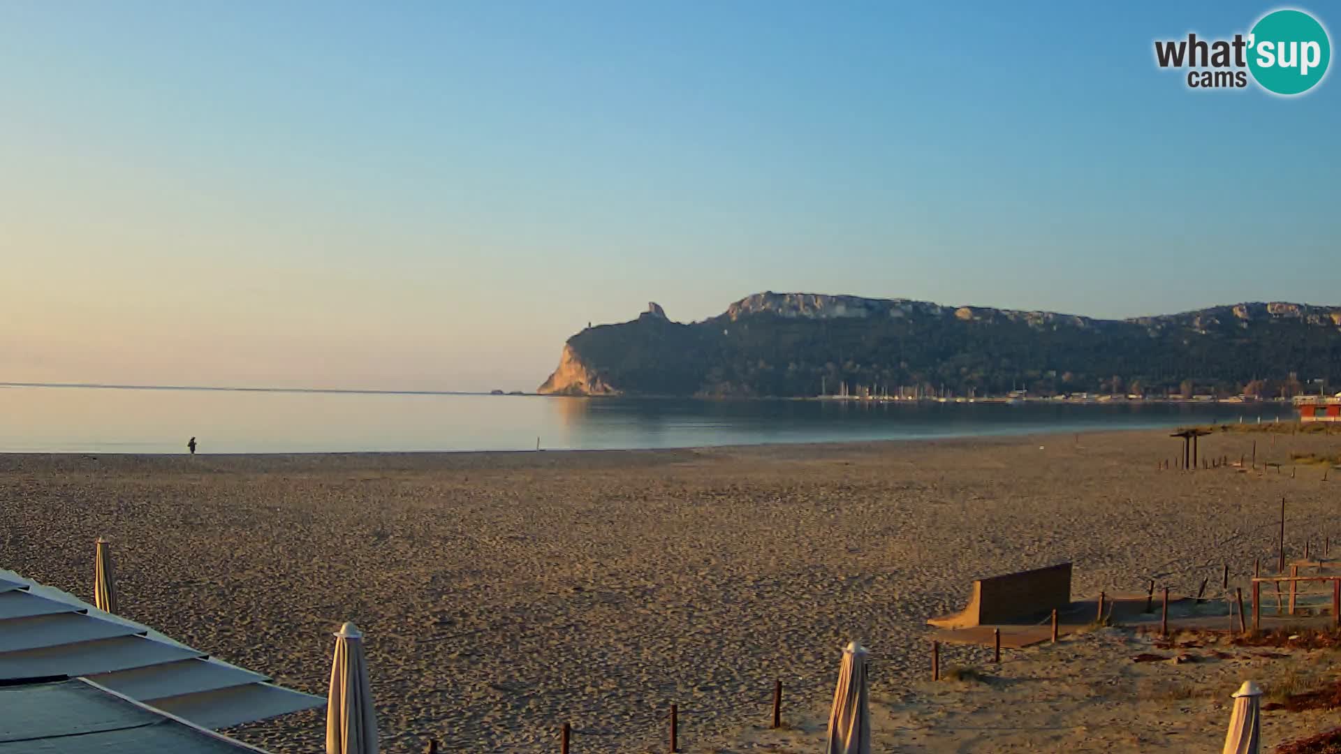 Poetto Strand Webcam | Cagliari | Sardinien