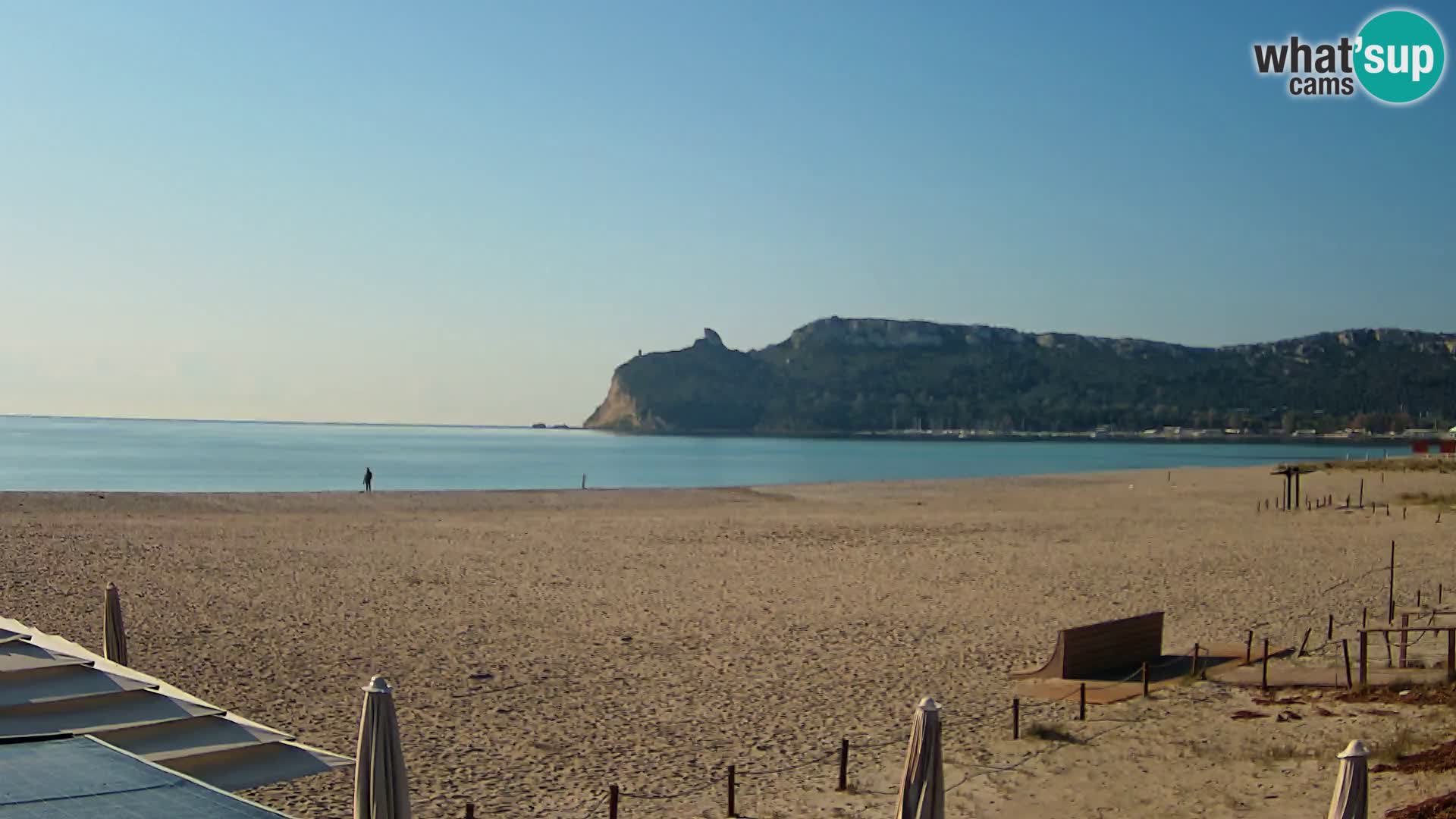 Poetto beach webcam | Cagliari | Sardinia