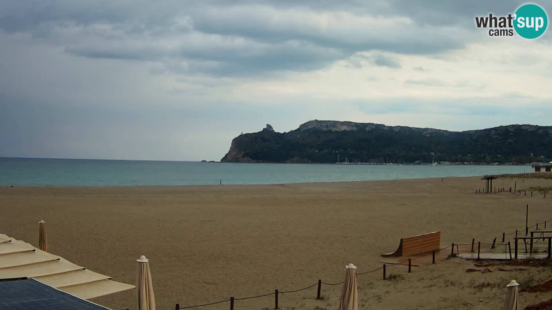 Poetto beach webcam | Cagliari | Sardinia