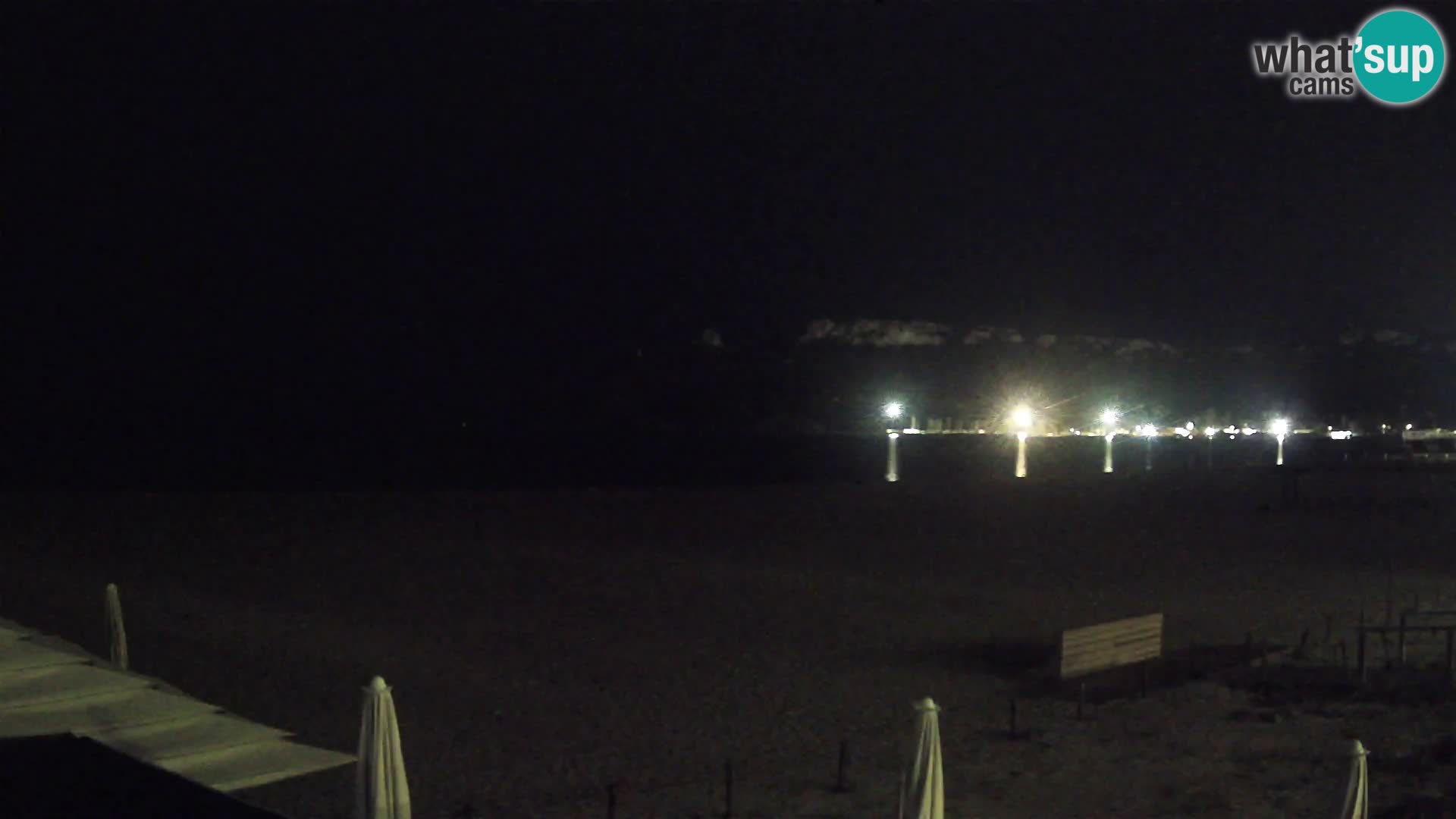 Poetto Strand Webcam | Cagliari | Sardinien
